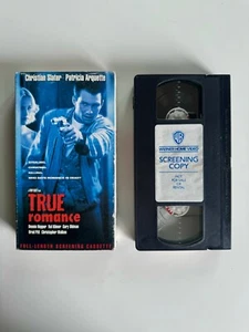 True Romance VHS Warner Home Video 1993 Full Length Promo Screener - Picture 1 of 4