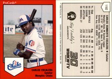 Carlos Escalera 1989 ProCards Minor League Team Sets #1182 Card