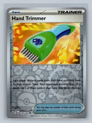 Hand Trimmer SV05: Temporal Forces 150/162 Near Mint NM Reverse Holo - Image 1 of 2