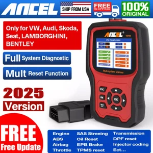 Ancel VD700 Car OBD2 Scanner Code Reader All System Diagnostic ABS SRS DPF Oil - Picture 1 of 17