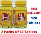 120 SUNLESS TANNING PILLS ( 2 MONTHS SUPPLY)  FAST TAN TANNING EXP 2025