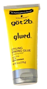 Schwarzkopf got2b glued Styling Spiking Glue Screaming Hold Water Resistant 6 oz - Picture 1 of 5