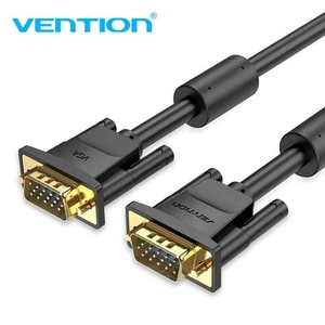 VEnTIOn VGA cable male to SVGA male to SVGA male to ferrite cores gold plated VG - Afbeelding 1 van 9