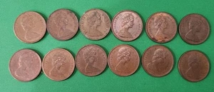 1867-1967 Canadian Memorial Rock Dove One Cent Lot Of 12x Queen Elizabeth II - Picture 1 of 2