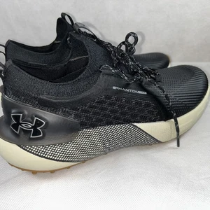 Under Armour Phantom Waterproof Golf Shoes Black Men's SZ 10.5 (3027485-001) - Picture 1 of 9