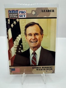 Desert Storm Pro Set 1991 Leader George HW Bush #79 - ¡¡¡Limpio!!! 103 - Imagen 1 de 2