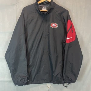 Nike On Field Storm Fit San Francisco 49ers Schwarz XL Windbreaker Big Logo - Bild 1 von 10