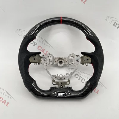 Custom Carbon Fiber Steering Wheel for Lexus GS350 ES350 RX350 LX570 2016-2018 - Image 1 of 4