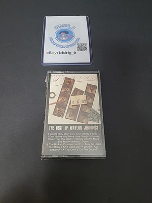 The Best Of Waylon Jennings (Cassette Tape 1987 RCA) *Rare* BRAND NEW  - Image 1 of 3