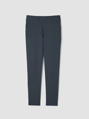NEW Eileen Fisher Slouch Flex Ponte Ankle Pants in Graphite - Size PM #P3633 - Image 1 of 4