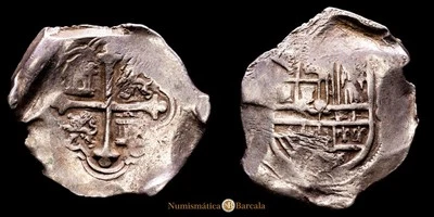  Felipe III 8 Reales (25,13g) (1598-1621) México KM-43-4 VF - Image 1 of 3