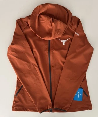 New Columbia Heather Canyon Softshell Jacket Texas Longhorns Orange Women’s L - Image 1 of 4