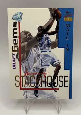 1995 Signature Rookies Draft Gems Jerry Stackhouse Rookie Mail In Promo 4 76ers - Image 1 of 4