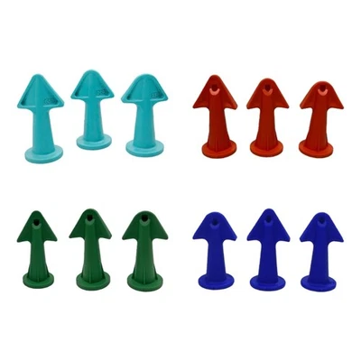 3Pcs Caulking Nozzle Applicator Finishing Tool Spatula Plastic Shovel Tile - Image 1 of 4