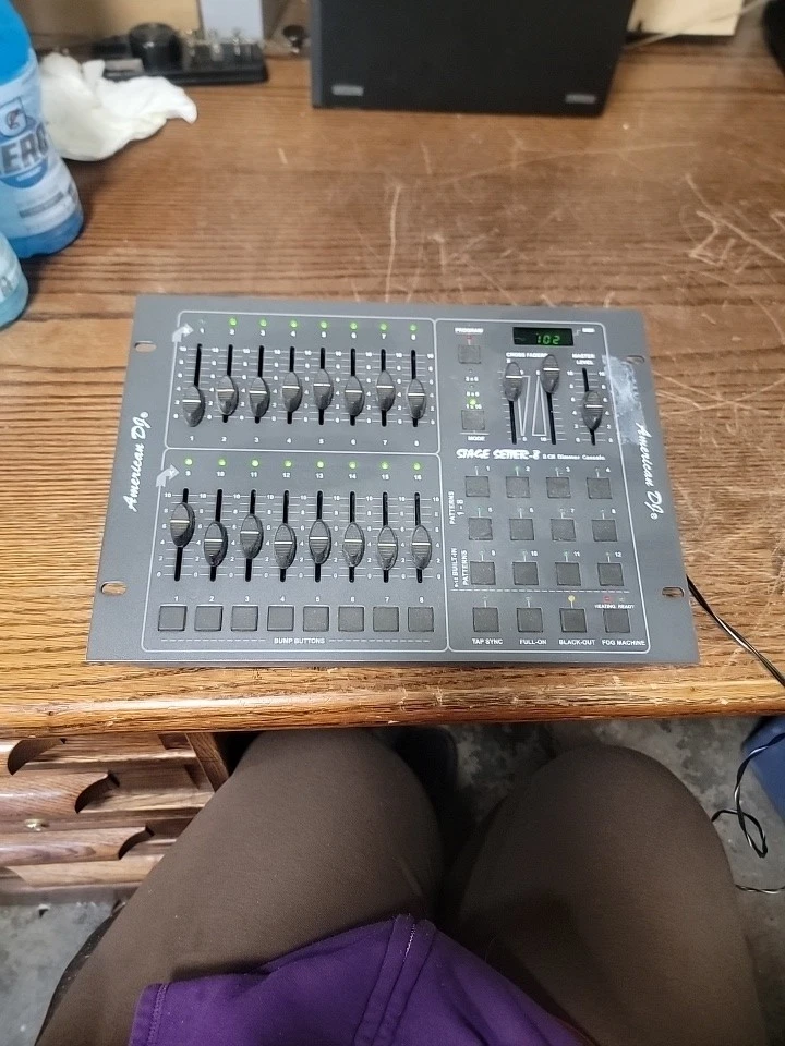 American DJ Stage Setter 8- 8 Channel Dimmer Console - Image 1 of 4