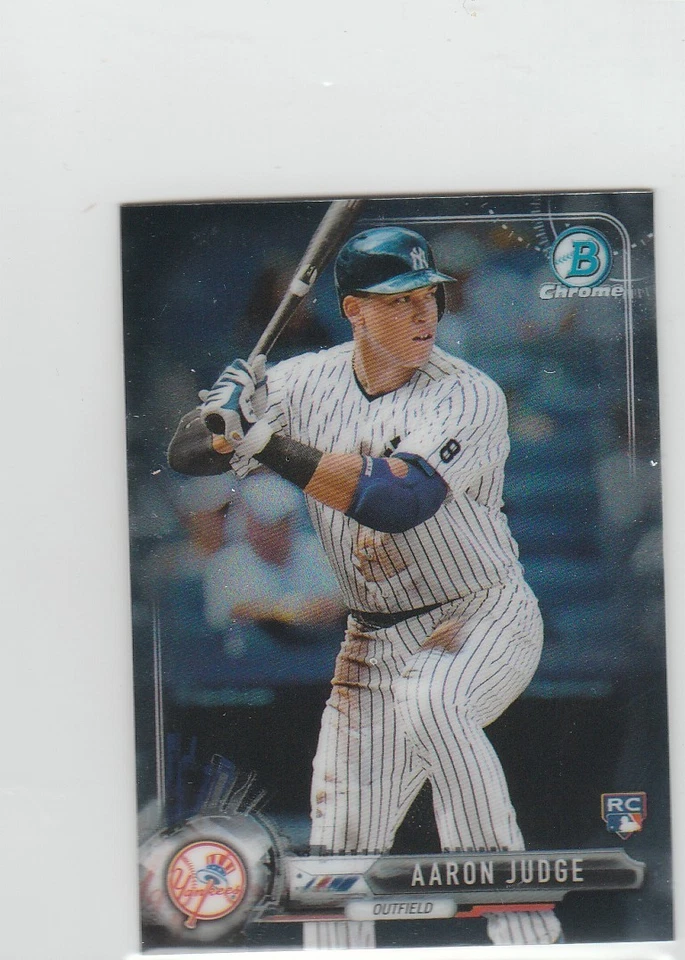 2017 Bowman Chrome Aaron Judge Rookie Card #32 Mini RC NY Yankees - Image 1 of 1
