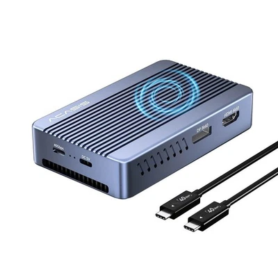 Acasis 6-in-1 40Gbps M.2 NVMe SSD Case & Dock Compatible with Thunderbolt 3/4 - Image 1 of 4