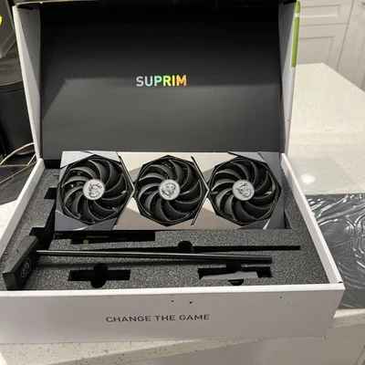 MSI GeForce RTX 3080 SUPRIM X 10GB GDRR6X Graphics Card (RTX 3080 SUPRIM X 10G) - Image 1 of 2