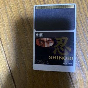 Gebrauchte Shinobi HU Karte Asmik NEC PC Engine Card Only JAPAN - Bild 1 von 1