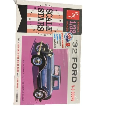AMT 1/32 Scale Ford Scale Stars V-8 Coupe Plastic Model Kit AMT1181/12 - Image 1 of 4