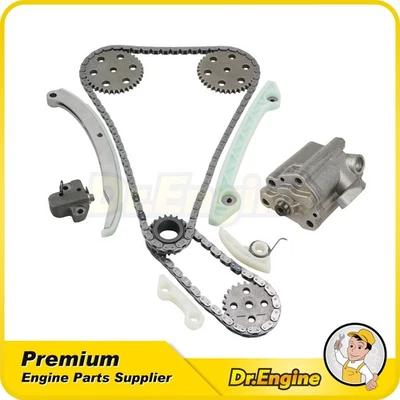 Timing Chain Kit Oil Pump Set Fit 04-11 Mazda 3 MX-5 Miata 2.0L DOHC - Image 1 of 4