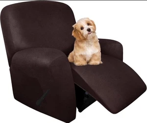 Molasofa Recliner Chair Covers Heavy Duty, 4 Pieces Lazy Boy Recliner Cover Choc - Picture 1 of 5