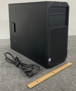 HP Z2 Tower G4 Desktop E-2144G 16GB RAM 512GB NVMe w/Power Cord - Picture 1 of 9