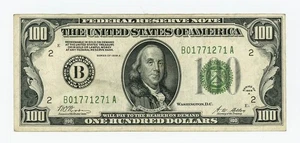 FR#2151B $100 1928A Federal Reserve Note New York Crisp XF DC-6160 - Picture 1 of 3