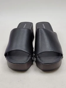 Sandalias Madden Girl Hilly para mujer sin cordones con plataforma deslizables negras talla 9 Pari - Imagen 1 de 8