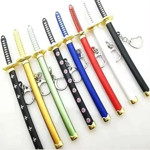 Plastic Katana with Scabbard Collectable Anime Toy Keychains Pack of 1 - Picture 1 of 5
