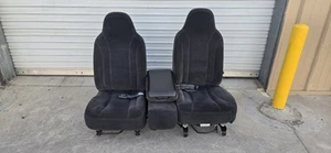 98 99 00 01 02 03 Dodge Dakota Front Seat Set  with Power Driver - Picture 1 of 15