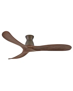 Metallic Matte Bronze 60"Ceiling Fan from the Swell Flush Collection - Picture 1 of 1