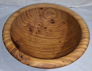 Simon Pearce Signed Hand Turned Wood Bowl Large SB10 10" Wide 4" Tall - Picture 1 of 6