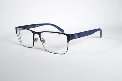 Ralph Lauren Eyeglasses PH 1175 Mens Blue 9119 Full Rim Metal Glasses Frames - Image 1 of 4
