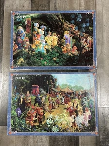 2 rompecabezas de arte James Christensen Goblinfaire 1500 piezas y procesión real 1000 piezas - Imagen 1 de 8