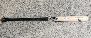 Dustin DeMuth Signed Game Used Old Hickory Bat BREWERS  - Picture 1 of 5