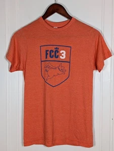 2021 FC Cincinnati Soccer x Flying Pig Marathon T-Shirt Size XS Orange Adult OH - Picture 1 of 3