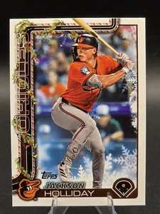 2025 Topps Holiday Jackson Holiday Cookie Back SP - Picture 1 of 2