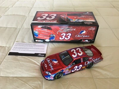 Coche Tony Stewart #33 Old Spice 2007 Monte Carlo SS MA 1:24 B337821OSTS NASCAR Foto 1 de 4