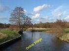 Photo 6X4 River Wey Navigation Guildford The Lock Bypass Channel At St Ca C2014