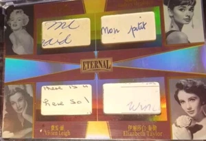/25 Marilyn Monroe /25 Elizabeth Taylor Relic Eternal Cuts - Picture 1 of 10