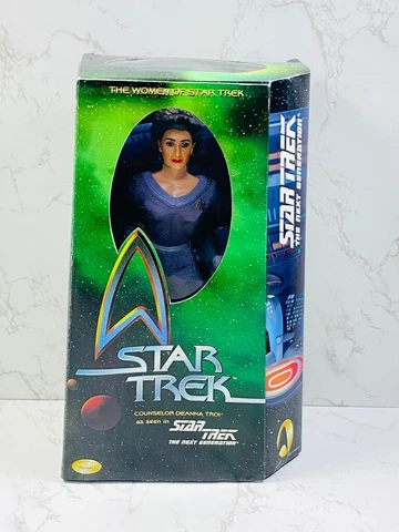 Counselor Deanna Troi Star Trek TNG 12" Figure The Women of Star Trek 1999 NEW Cover
