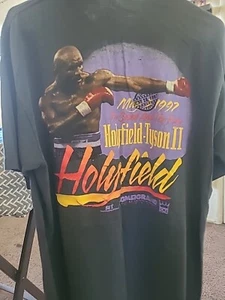 vintage evander holyfield t shirt - Picture 1 of 4