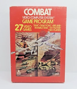 Atari 2600 VCS PAL Combat In Box With Manual Working See Desc - Picture 1 of 10
