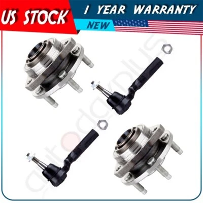 Cubo de roda dianteira e rolamento externo 4 peças compatível com 04-07 Chevrolet Malibu 513215 - Imagem 1 de 4