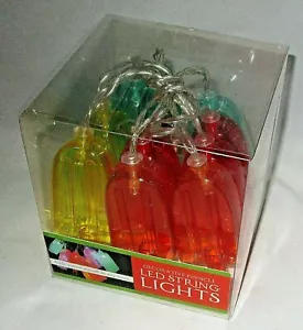 LED POPSICLE STRING LIGHT SET Battery Operated 10 Led Lights on a 4 Ft. Cord - Picture 1 of 2