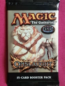 Magic The Gathering ONSLAUGHT New Sealed Booster Pack MTG - Picture 1 of 5