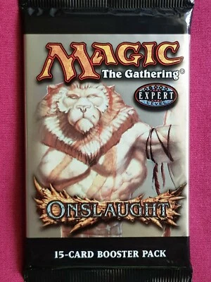Magic The Gathering ONSLAUGHT New Sealed Booster Pack MTG - Image 1 of 4