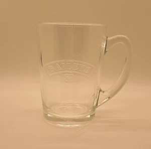 Baileys Irish Cream Glass Clear Coffee Mug 4.5” Tall - Picture 1 of 4