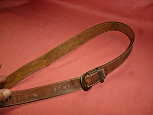 WOMEN'S BELT LEATHER "LACOSTE" - Picture 1 of 3